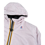 K-Way Giubbino tinta unita con Zip E Cappuccio Rosa per Bambina K61349W ROSA K-WAY 