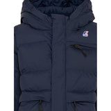 K-Way Giubbino tinta unita con Cappuccio Nero per Bambino K6141CWX NERO K-WAY 