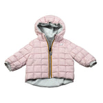 K-Way Giubbino Reversibile Bicolore Bianco/Rosa per Neonata K7132PWX BIANCO/ROSA K-WAY 