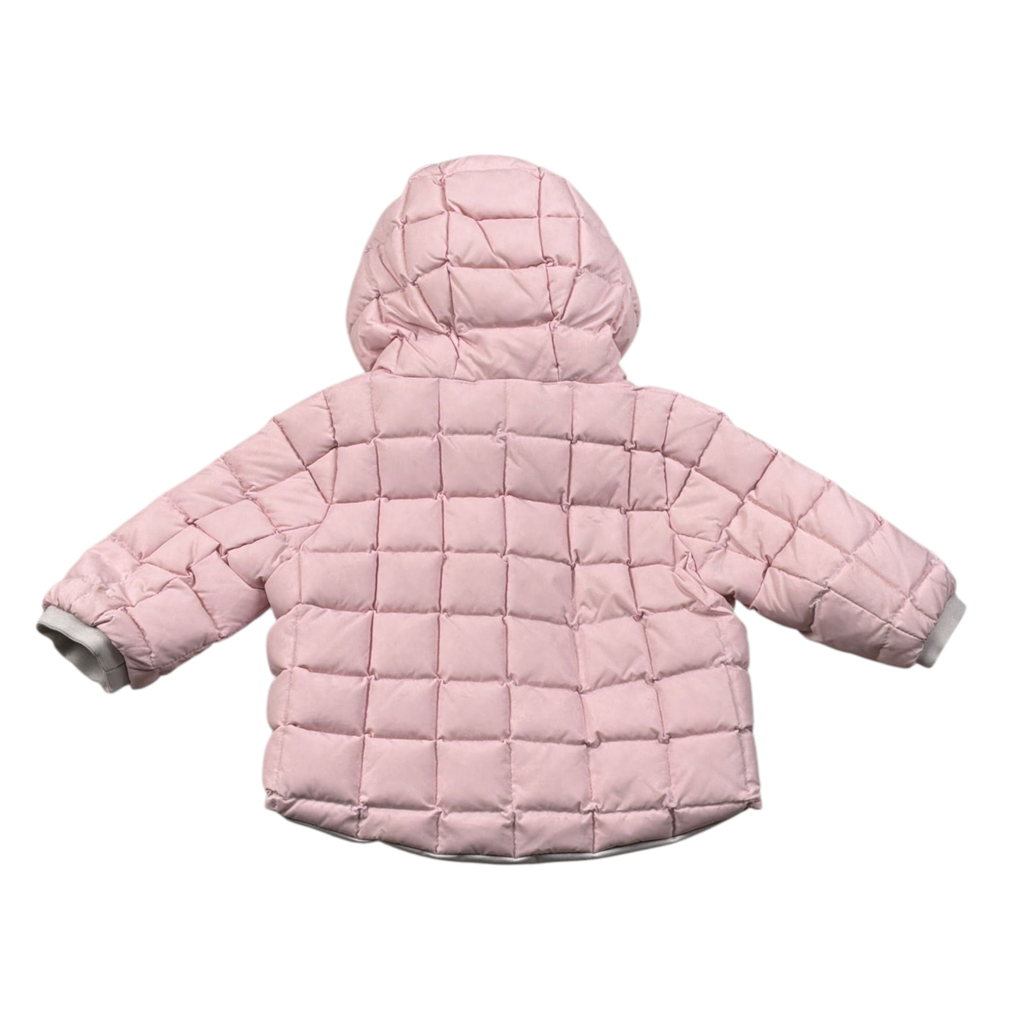 K-Way Giubbino Reversibile Bicolore Bianco/Rosa per Neonata K7132PWX BIANCO/ROSA K-WAY 