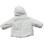 K-Way Giubbino Reversibile Bicolore Bianco/Rosa per Neonata K7132PWX BIANCO/ROSA K-WAY 