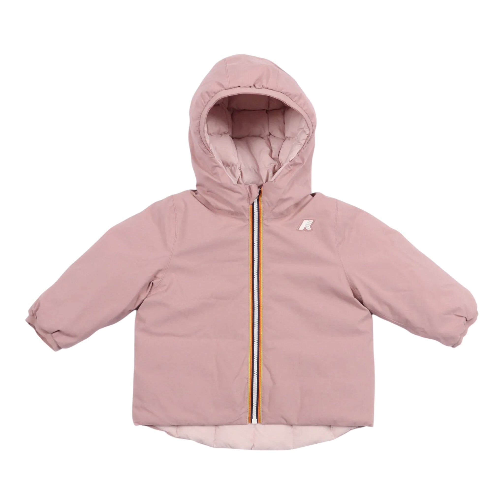 K-Way Giubbino Reversibile Bicolore Rosa per Neonata K7132PWXX ROSA K-WAY 