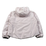 K-Way Giubbino Reversibile Bicolore con Zip E Cappuccio Grigio/Rosa per Bambina K71339WX GRIGIO/ROSA K-WAY 