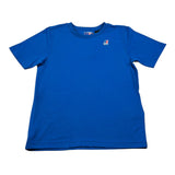 K-Way T-Shirt Girocollo tinta unita con Logo Cobalto per Bambino K7133YWO COBALTO K-WAY 