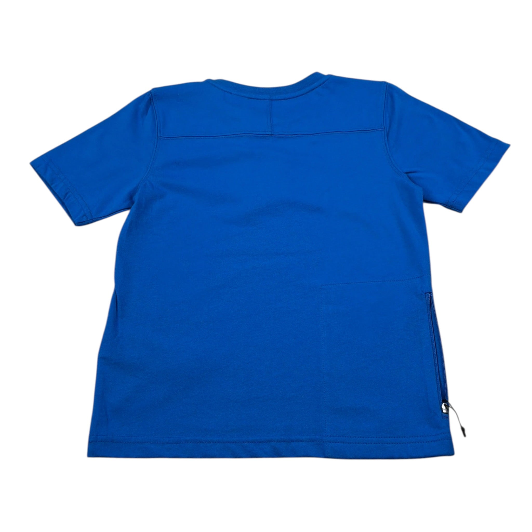 K-Way T-Shirt Girocollo tinta unita con Logo Cobalto per Bambino K7133YWO COBALTO K-WAY 