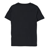 K-Way T-Shirt Girocollo tinta unita con Logo Nero per Bambino K7133YWOX NERO K-WAY 