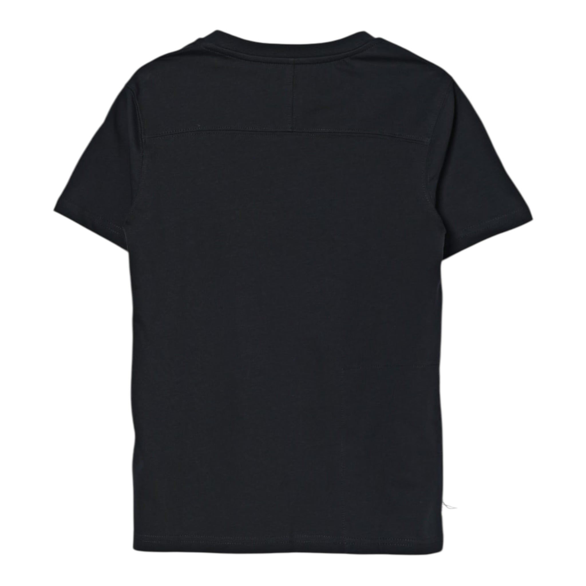 K-Way T-Shirt Girocollo tinta unita con Logo Nero per Bambino K7133YWOX NERO K-WAY 