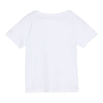 K-Way T-Shirt Girocollo tinta unita con Logo Bianco per Bambino K7133YWOXX BIANCO K-WAY 