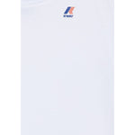 K-Way T-Shirt Girocollo tinta unita con Logo Bianco per Bambino K7133YWOXX BIANCO K-WAY 
