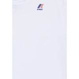 K-Way T-Shirt Girocollo tinta unita con Logo Bianco per Bambino K7133YWOXX BIANCO K-WAY 