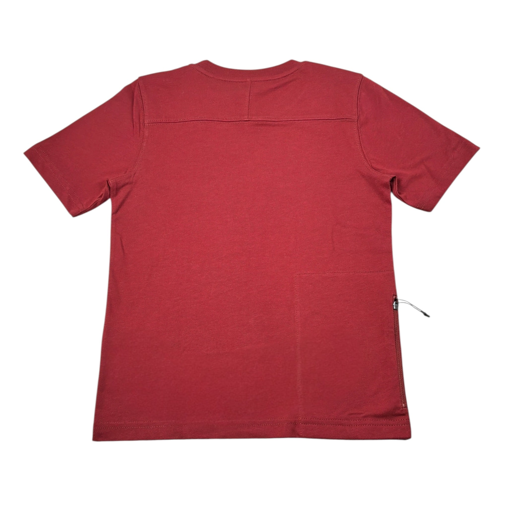 K-Way T-Shirt Girocollo tinta unita con Logo Bordeaux per Bambina K7133YWXX BORDEAUX K-WAY 