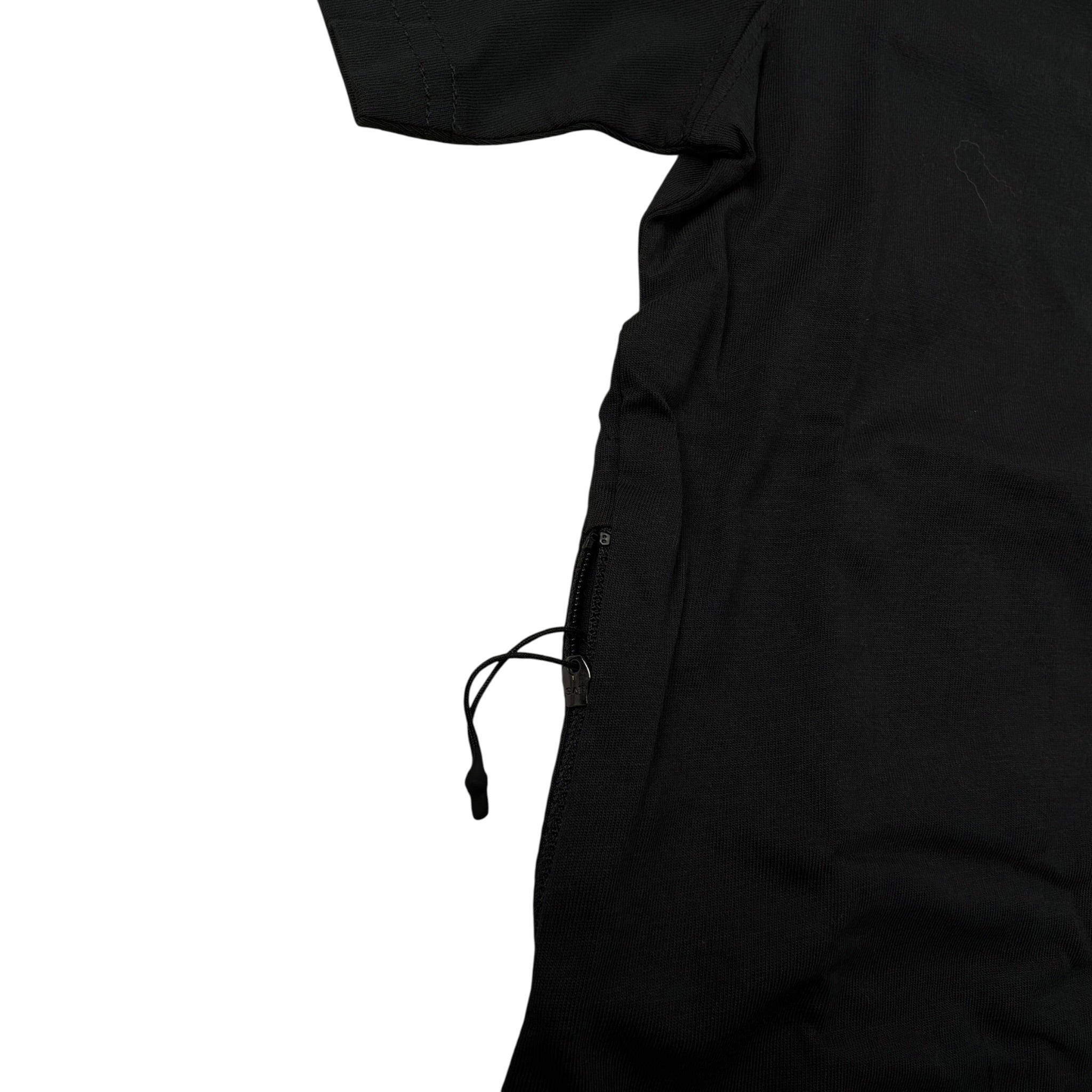 K-Way T-Shirt Girocollo tinta unita con Logo Nero per Bambina K7133YWXX NERO K-WAY 