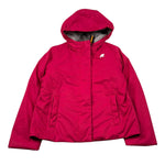 K-Way Giubbino tinta unita con Cappuccio Fuxia per Bambina K7136ZW FUXIA K-WAY 