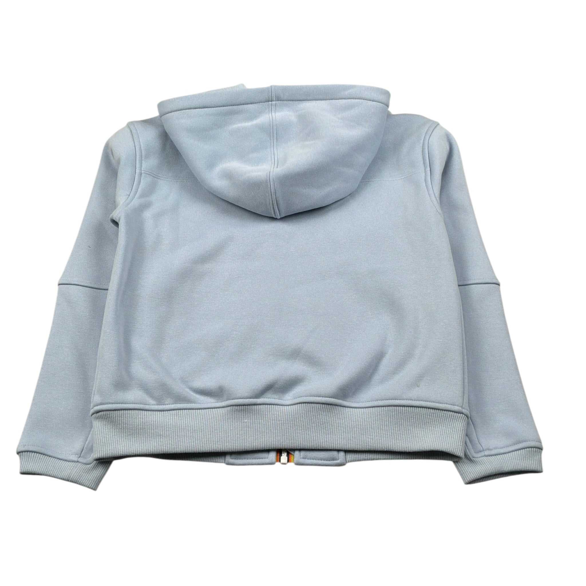 K-Way Felpa con Zip E Cappuccio tinta unita Azzurro per Bambino K7141VW AZZURRO K-WAY 