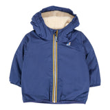 K-Way Giubbino tinta unita con Zip E Cappuccio Cobalto per Neonato K7142RWX COBALTO K-WAY 