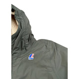 K-Way Giubbino tinta unita con Cappuccio Verde per Bambino K7142UWX VERDE K-WAY 