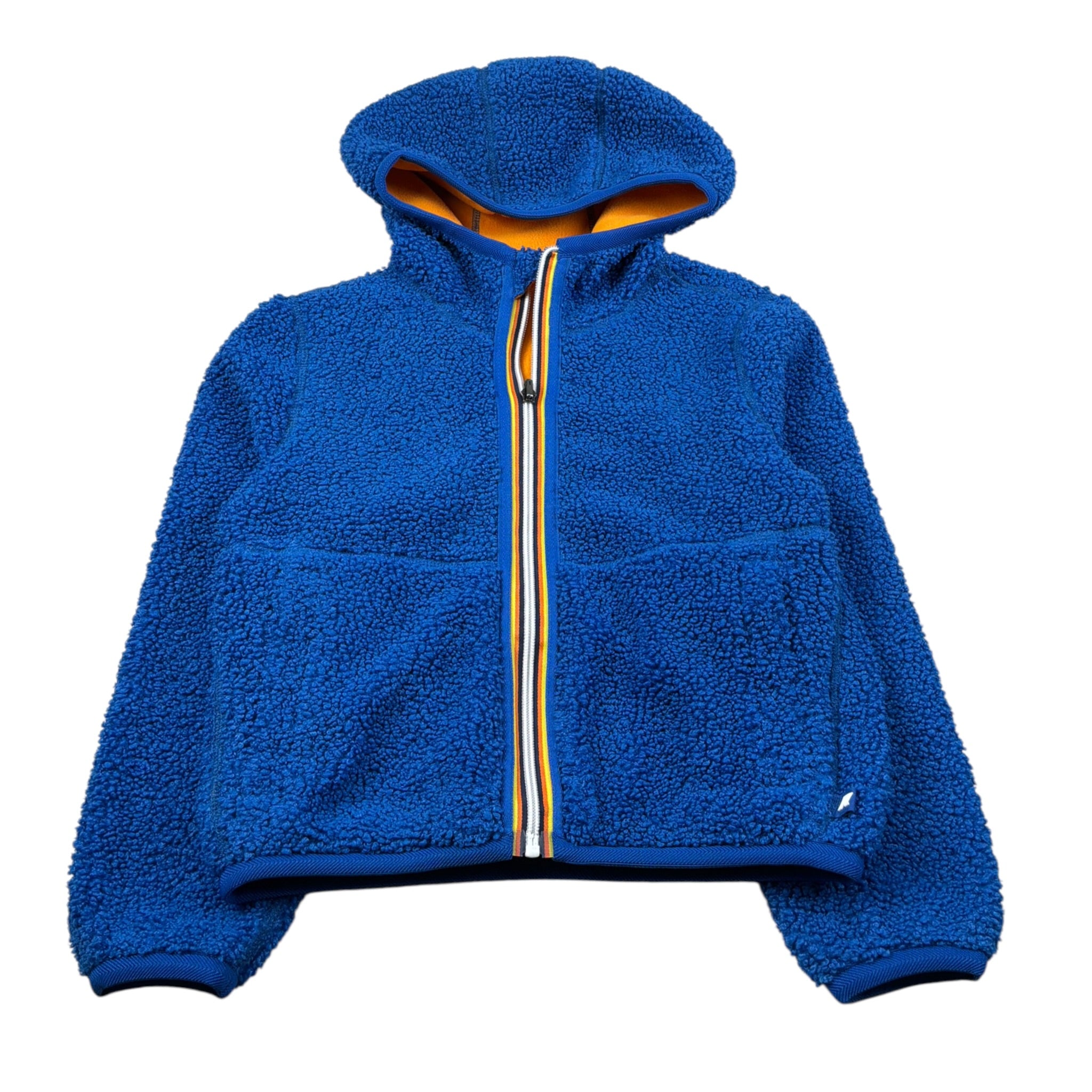 K-Way Giubbino Reversibile Bicolore Arancione/Blu per Bambino K8136WW ARANCIONE/BLU K-WAY 