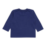 K-Way Shirt Girocollo tinta unita con Logo Blu per Bambino K8138CW BLU K-WAY 