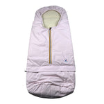 K-Way Sacca Tintau Nita con Pelliccia Interna Rosa per Neonata K81463W ROSA K-WAY 