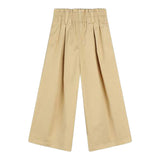Kenzo Pantalone tinta unita Modello A Palazzo Beige per Bambina K60540 BEIGE KENZO 