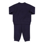 Kenzo Completo 2 Pezzi Felpa-Pantalone tinta unita Blu per Neonato K60935N BLU KENZO 