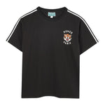 Kenzo T-Shirt tinta unita con Profili In Contrasto Nero per Bambino K61486J NERO KENZO 