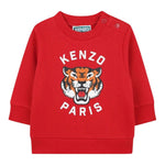Kenzo Completo 2Pz Felpa-Pantalone tinta unita Rosso per Neonato K61502 ROSSO KENZO 