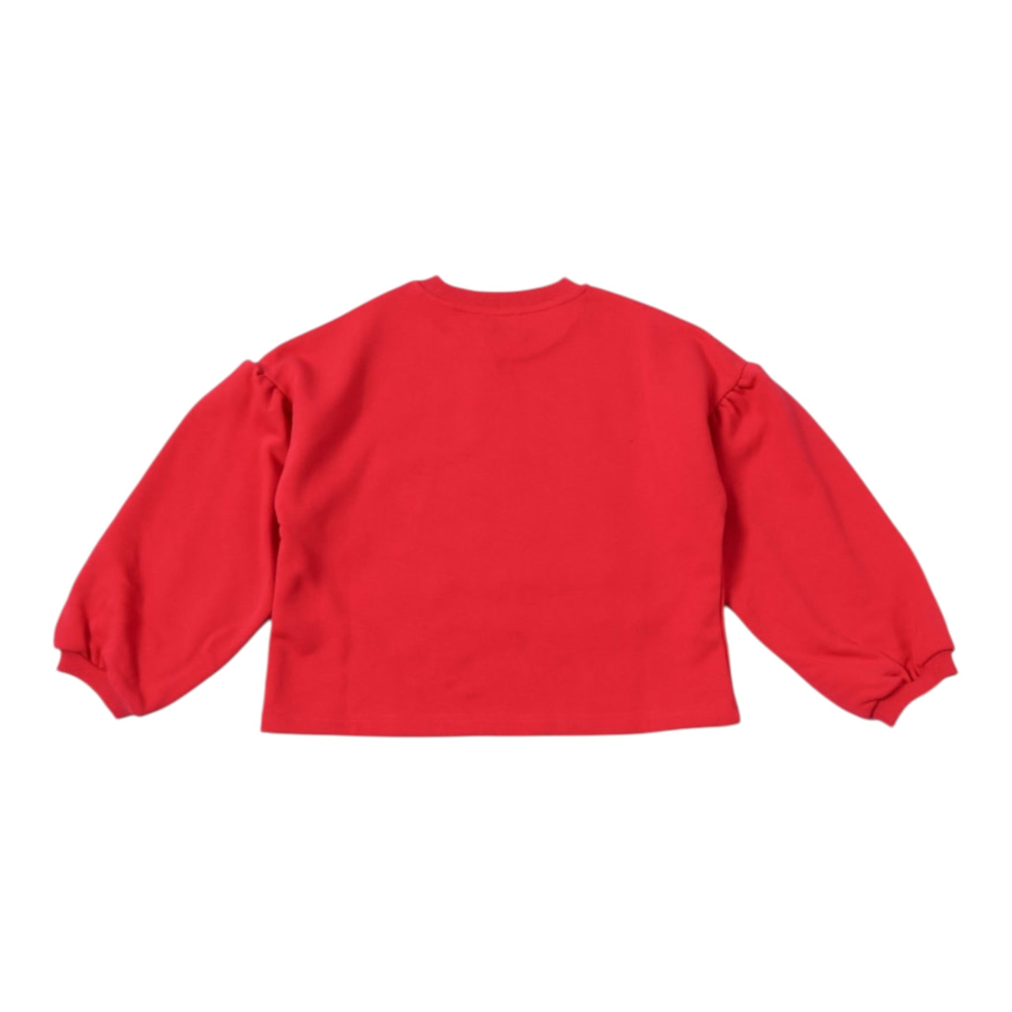 Kenzo Felpa Chiusa Girocollo con Stampa Paillettata Fuxia per Bambina K61525 FUXIA KENZO 