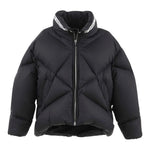 Khrisjoy Giubbino tinta unita con Zip E Cappuccio Nero per Bambino KA2A57N0079 NERO KHRISJOY 