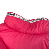 Khrisjoy Giubbino tinta unita con Colletto Rosa per Bambina KX2A57N0079 ROSA KHRISJOY 
