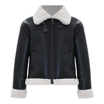 Kocca Giubbino Modello Montone In Ecopelle Nero per Bambina A25JBGB7660ABUN0000 NERO Kocca 