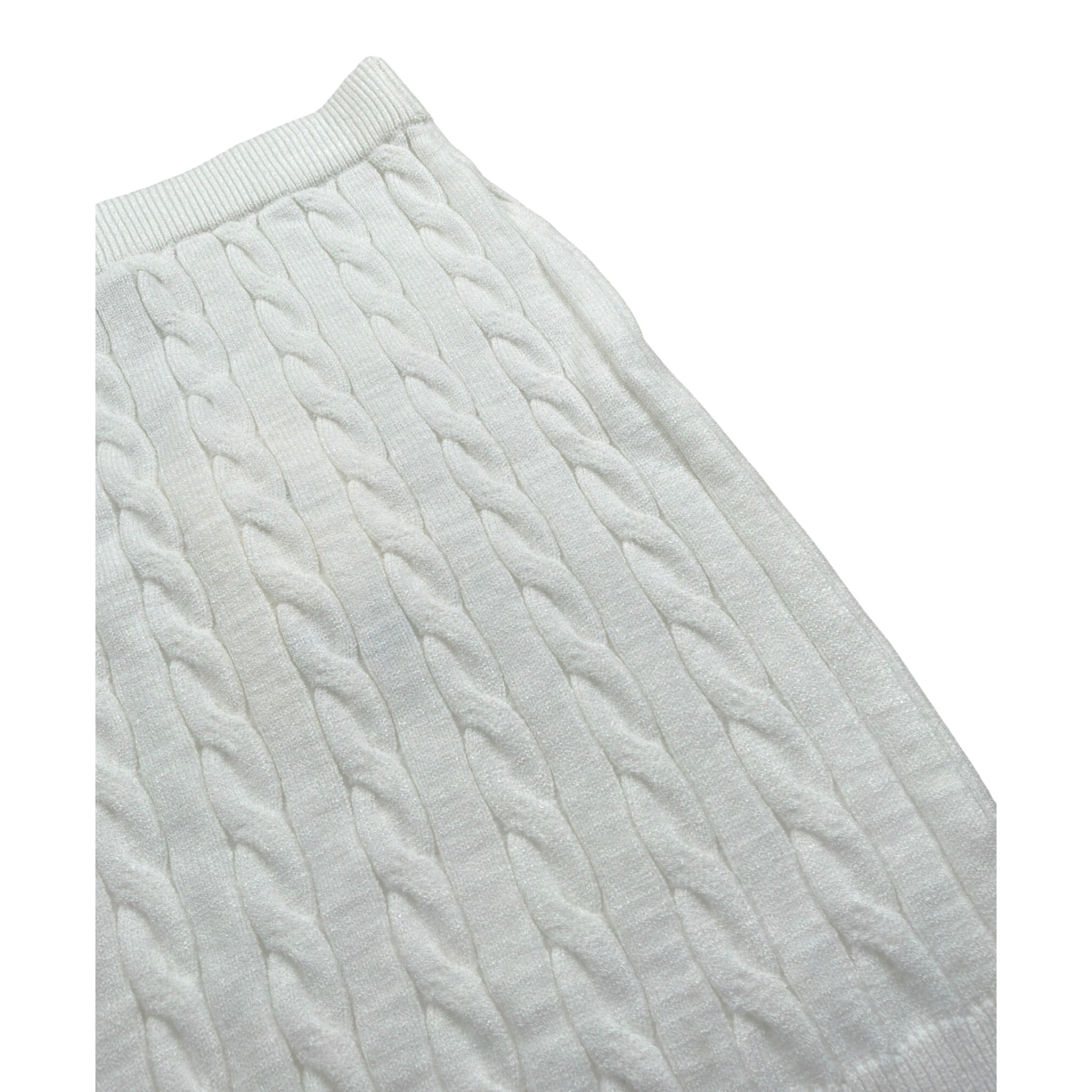 Kocca Gonna tinta unita In Maglia Bianco per Bambina A25JGO7638ABUN0000 BIANCO Kocca 