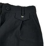 Kocca Pantalone tinta unita con Elastico In Vita Nero per Bambina DEODATA NERO Kocca 