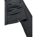 Kocca Camicia Manica Lunga Tinta Jnita Nero per Bambina FLOR NERO Kocca 