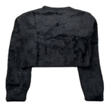 Kocca Maglia Girocollo tinta unita Nero per Bambina LAKIN NERO Kocca 