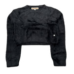 Kocca Maglia Girocollo tinta unita Nero per Bambina LAKIN NERO Kocca 