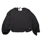Kocca Camicia Manica Lunga tinta unita Nero per Bambina TINURA NERO Kocca 