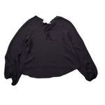 Kocca Camicia Manica Lunga tinta unita Nero per Bambina TINURA NERO Kocca 
