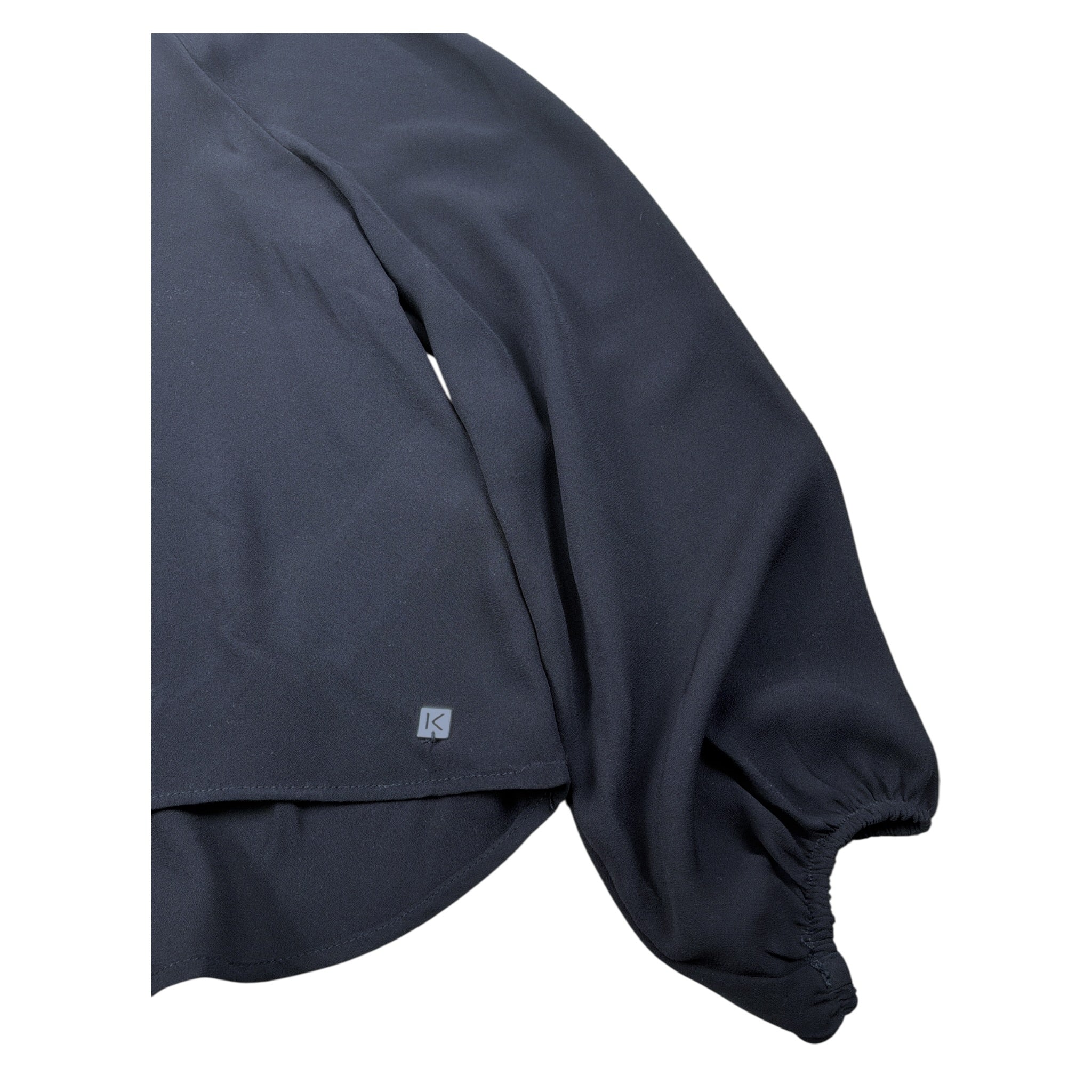 Kocca Camicia Manica Lunga tinta unita Nero per Bambina TINURA NERO Kocca 