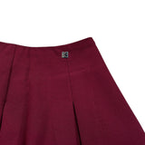 Kocca Gonna tinta unita con Elastico In Vita Bordeaux per Bambina URDINA BORDEAUX Kocca 
