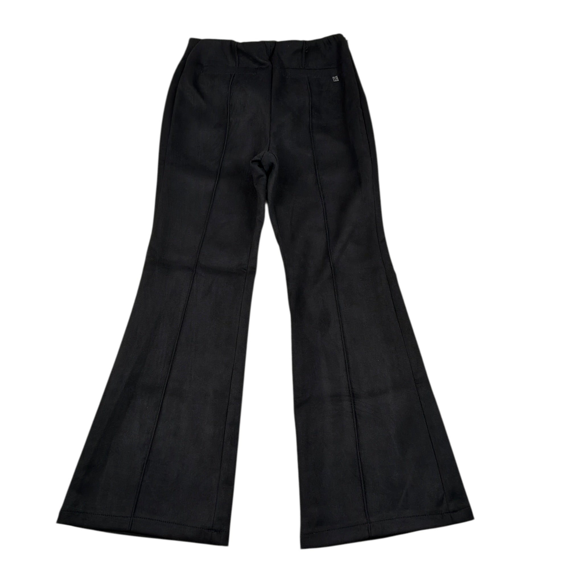 Kocca Pantalone tinta unita Modello Zampa Nero per Bambina VANIR NERO Kocca 