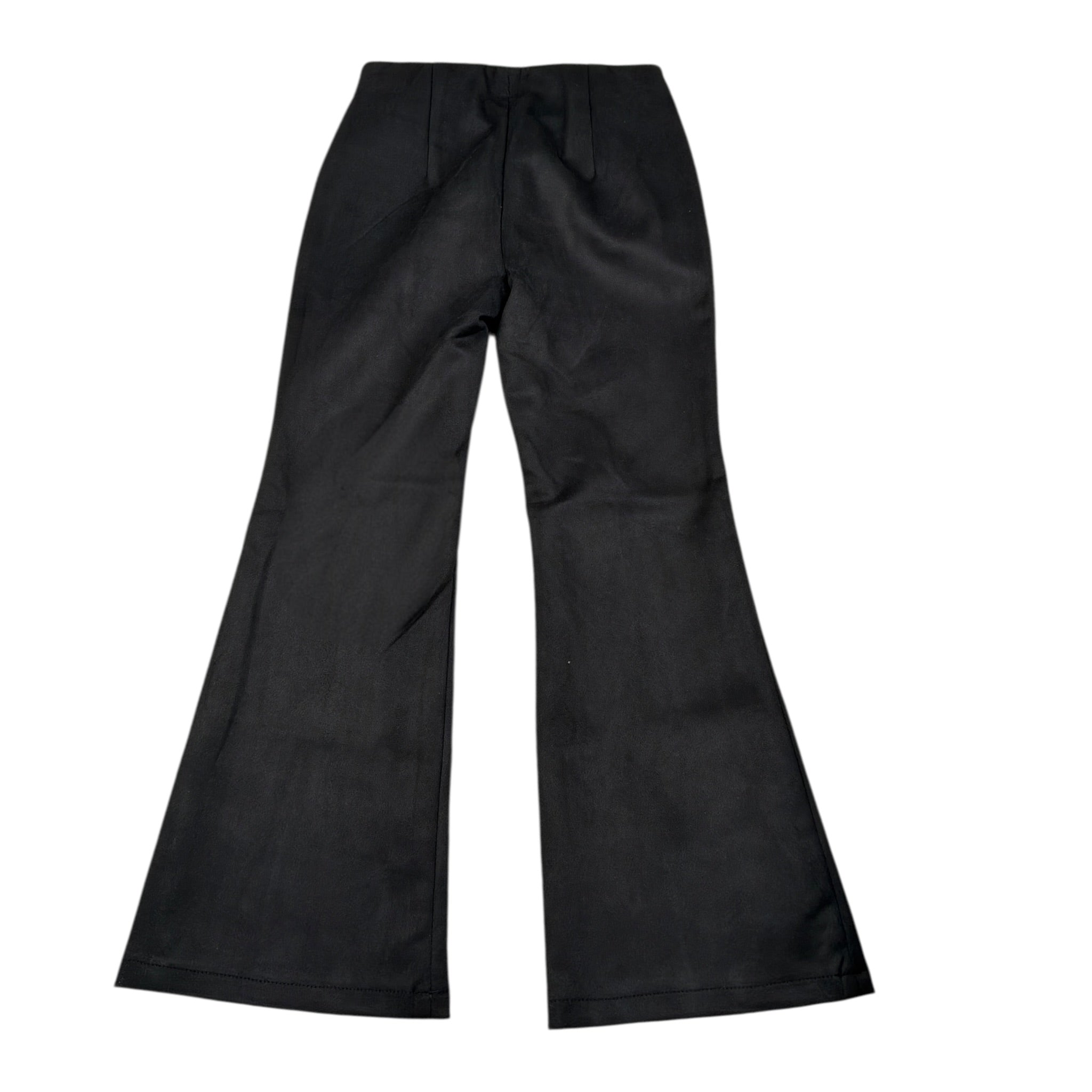 Kocca Pantalone tinta unita Modello Zampa Nero per Bambina VANIR NERO Kocca 