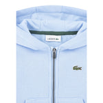Lacoste Completo 3 Pezzi Felpa-Pantalone-Body Bicolore Azzurro per Neonato 647192O AZZURRO LACOSTE 