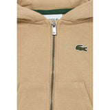 Lacoste Completo 3 Pezzi Felpa-Pantalone-Body Bicolore Beige per Neonato 647192O BEIGE LACOSTE 