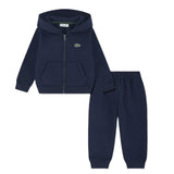 Lacoste Completo 2 Pezzi Felpa-Pantalone Blu per Neonato 647192OO BLU LACOSTE 