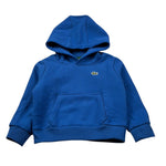 Lacoste Felpa con Cappuccio tinta unita Blu per Neonato 847028 BLU LACOSTE 