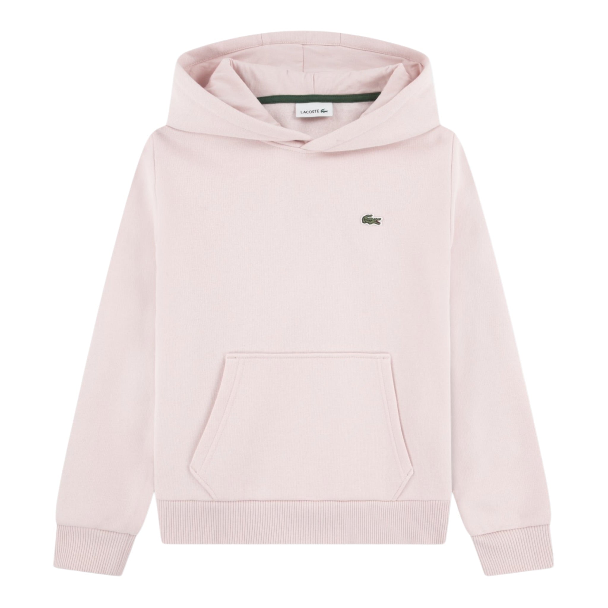 Lacoste Felpa con Cappuccio tinta unita Rosa per Bambina 847028JX ROSA LACOSTE 