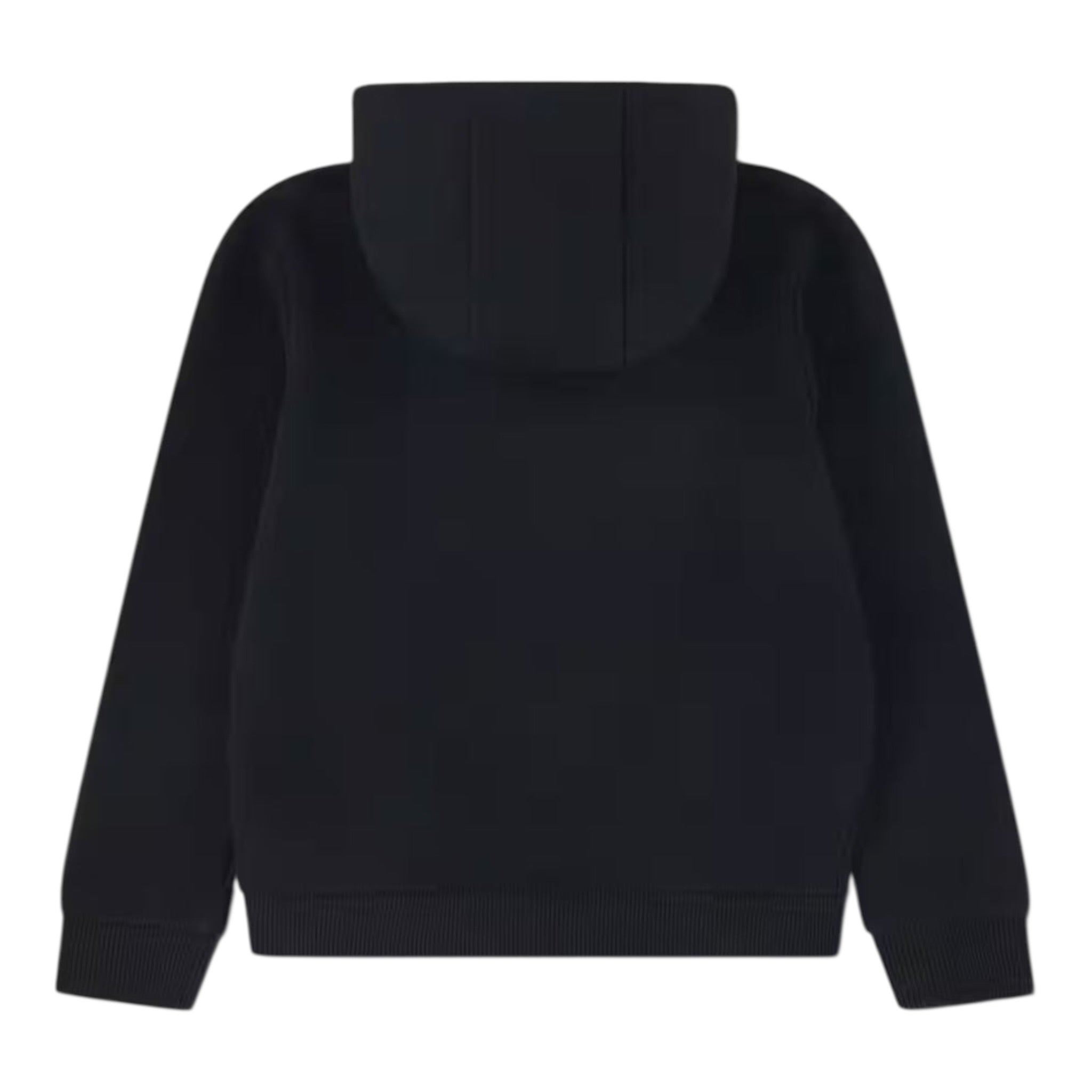 Lacoste Felpa tinta unita con Stampa E Cappuccio Nero per Bambino 947028 NERO LACOSTE 