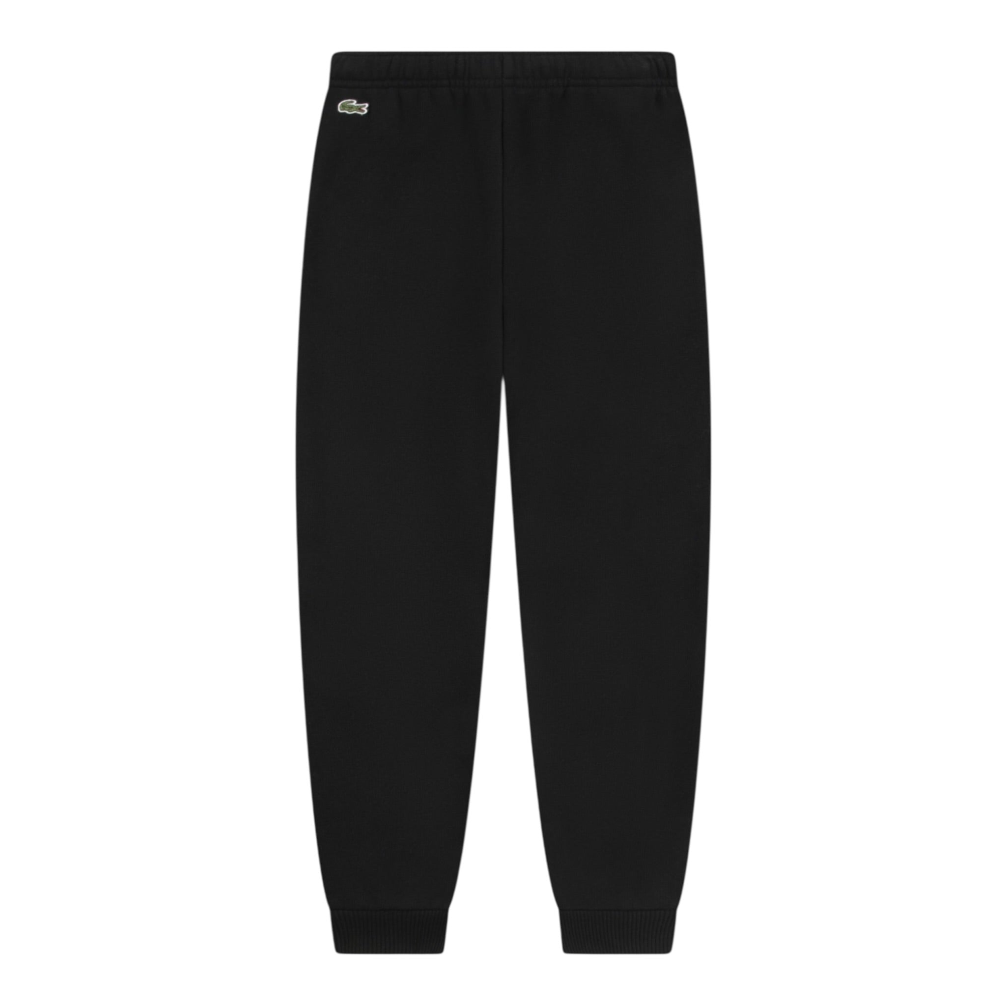 Lacoste Pantalone Tuta tinta unita con Logo Nero per Bambino 947032X NERO LACOSTE 