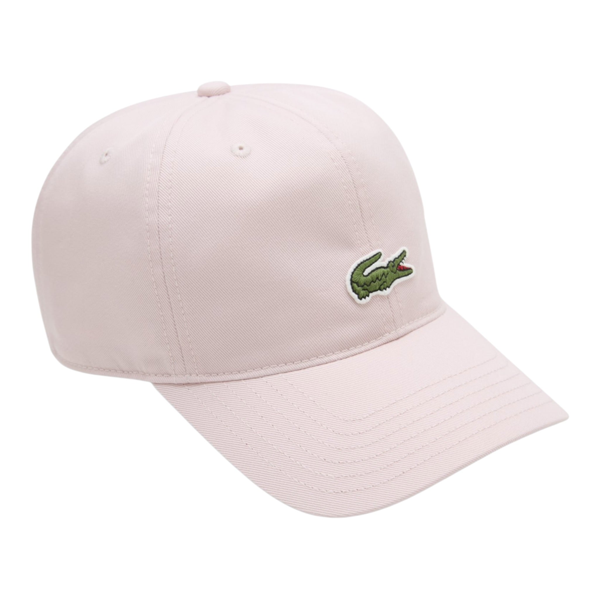 Lacoste Berretto tinta unita con Logo Rosa per Bambina 9A6227A ROSA LACOSTE 
